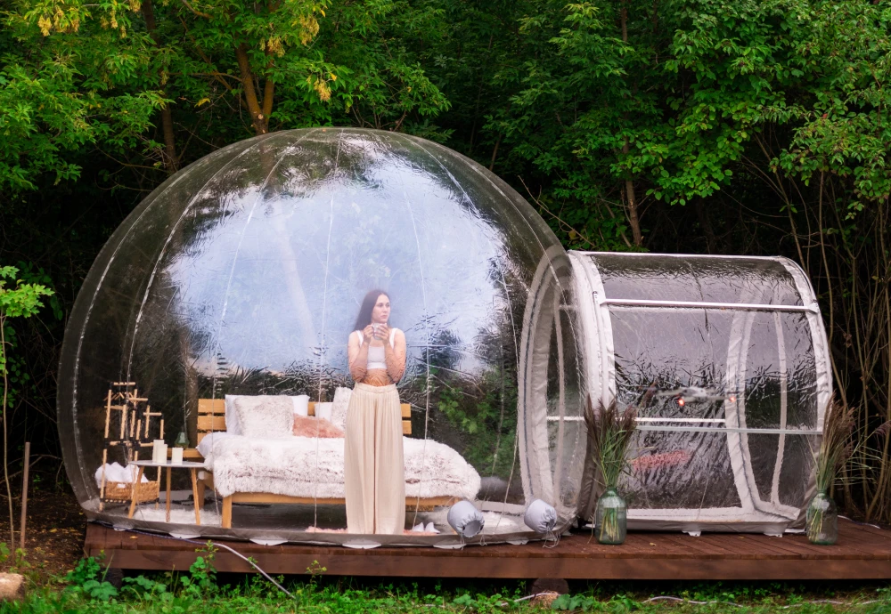 tent bubble room