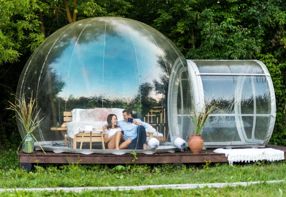 tent bubble room